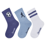 Sterntaler Socken 3er-Pack Sport – Lang mit Fußball & Jogger