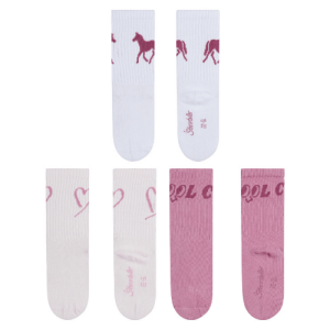 Sterntaler Socken 3er-Pack Sport – Lang mit Pferd...