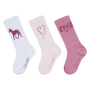 Sterntaler Socken 3er-Pack Sport – Lang mit Pferd & Herz