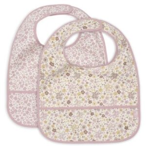 Jollein Lätzchen wasserdicht Flower Fairies 2er-Set