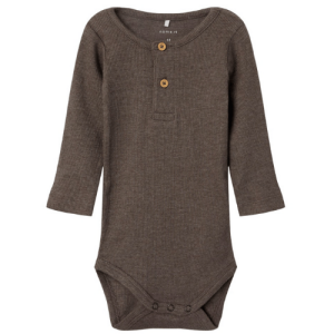 name it Babybody langarm olivegrün
