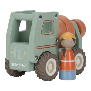 Little Dutch Holz Betonmischer mit Figur