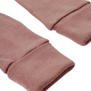 name it Handschuhe Wolle altrosa