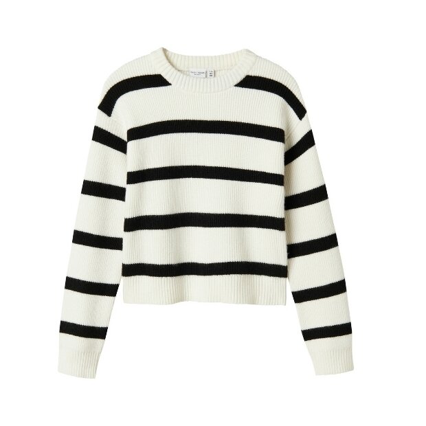 name it Ringel-Strickpulli natur schwarz