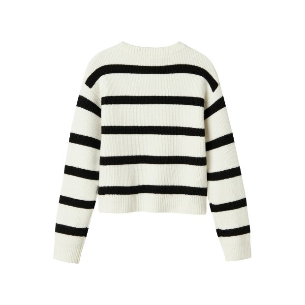 name it Ringel-Strickpulli natur schwarz