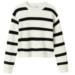 name it Ringel-Strickpulli natur schwarz