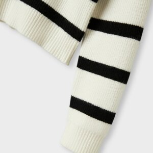 name it Ringel-Strickpulli natur schwarz