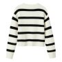 name it Ringel-Strickpulli natur schwarz