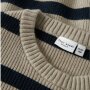 name it Ringel-Strickpulli grau blau