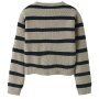 name it Ringel-Strickpulli grau blau
