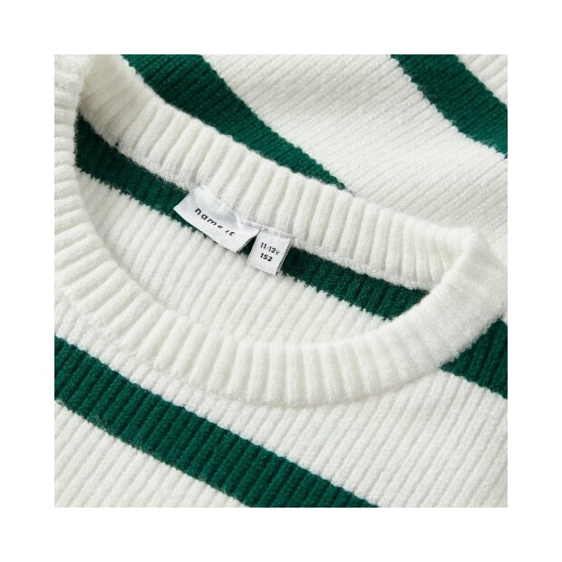 name it Ringel-Strickpulli natur grün