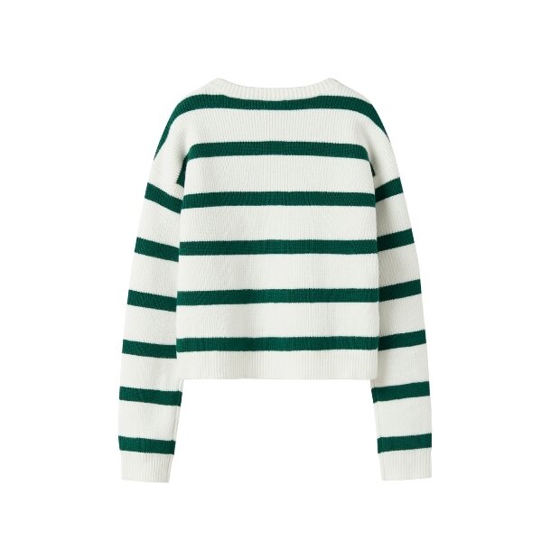 name it Ringel-Strickpulli natur grün