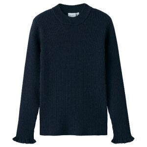 name it Strickpulli marine blau