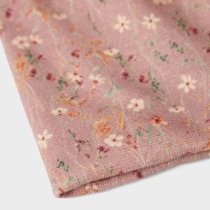name it Beanie Blumen rosa