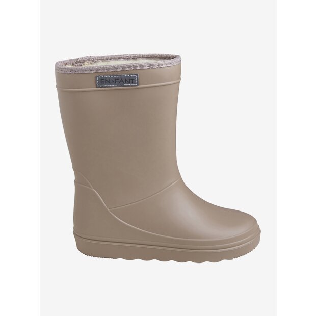 En Fant KInder-Thermo-Regenstiefel mit Wollfutter beige 22