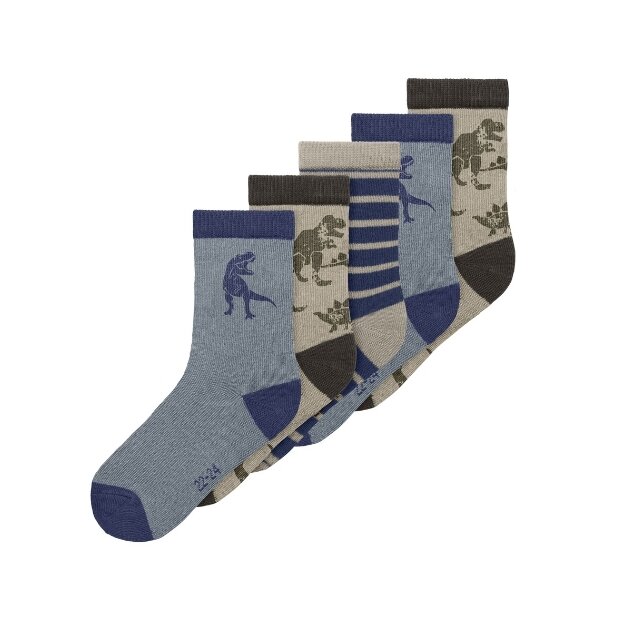 name it 5er-Pack Dino-Socken