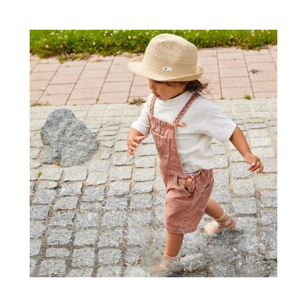 Sterntaler Adventure-Socks Muscheln mit Gummisohle - beige