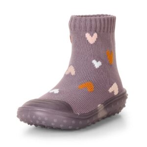 Sterntaler Adventure-Socks Herzen mit Gummisohle -...