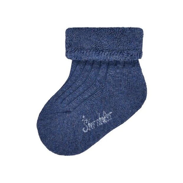 Sterntaler Babysöckchen  - jeansblau denim melange