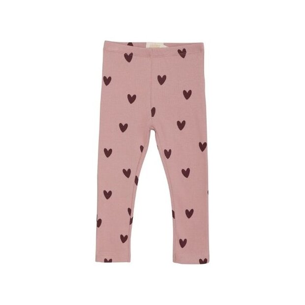 Creamie - Leggings Herzchen Wooden rose