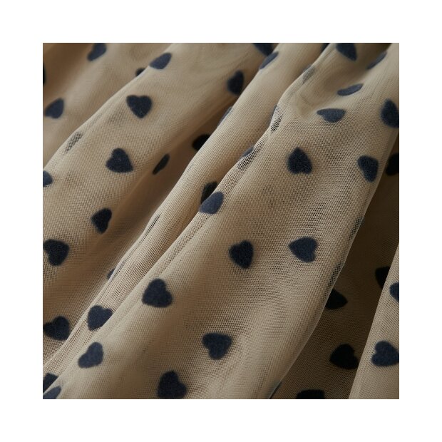 name it Tüllrock Herzchen beige