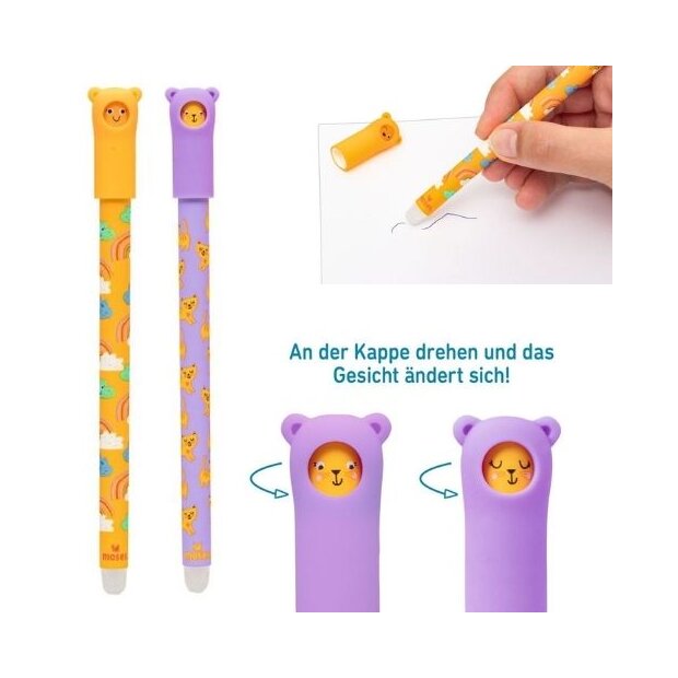 moses radierbarer Gelschreiber Smile sortiert