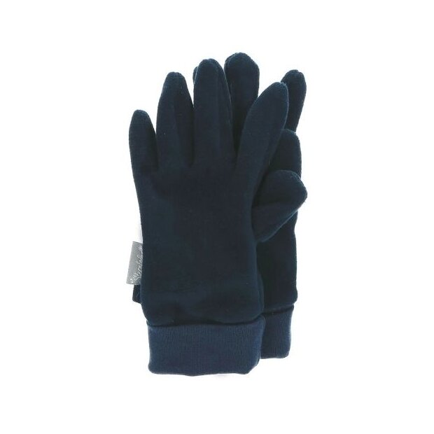 Sterntaler Fingerhandschuh aus Microfleece mit Bündchen - marine