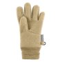 Sterntaler Fingerhandschuh aus Microfleece mit Bündchen - beige