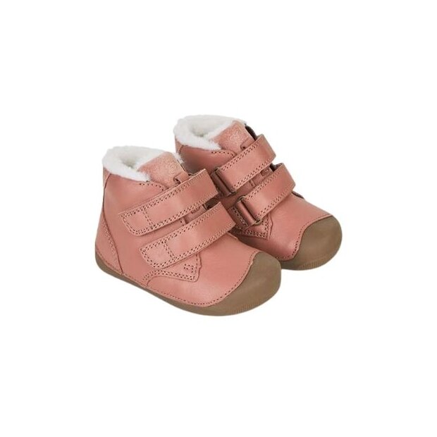 Bundgaard Barfußschuh Wolle Petit Winter - Blush