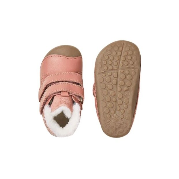 Bundgaard Barfußschuh Wolle Petit Winter - Blush