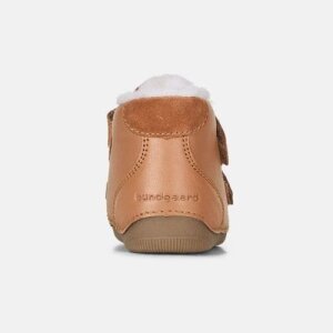 Bundgaard Barfußschuh Wolle Petit Winter - Cognac