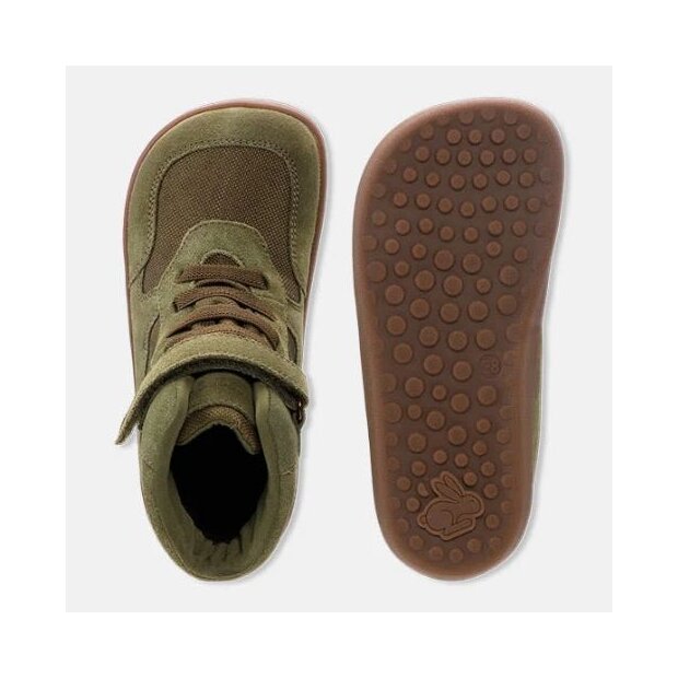 Bundgaard Barfußschuh Wolle Brooklyn - Army Olive