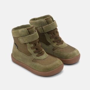 Bundgaard Barfußschuh Wolle Brooklyn - Army Olive