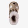 EMU Cheetah Walker - Lammfell Winterstiefel Beige Leopardenmuster