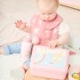 Sterntaler Kinderbrotdose Hase Hanni mit Innenfach - mattrosa