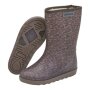 En Fant KInder- Thermo -Regenstiefel mit Wollfutter Leopardenmuster