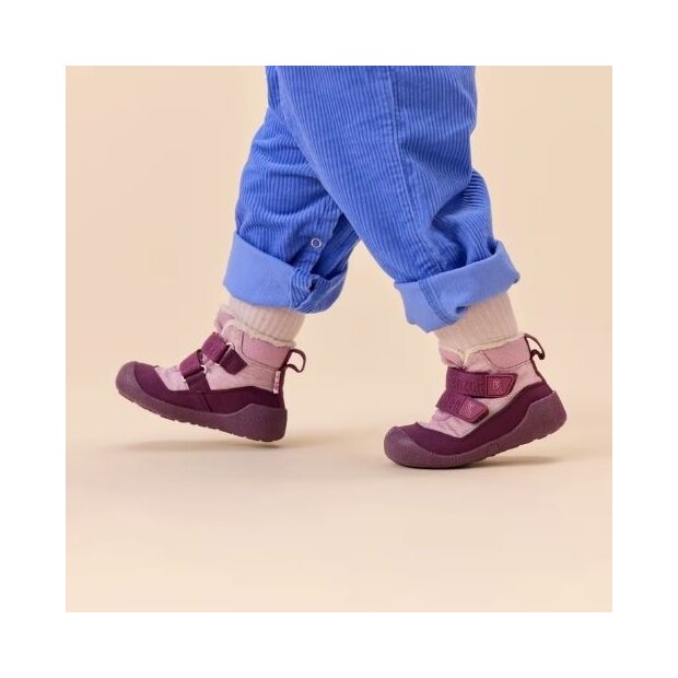 Affenzahn Lauflerner Winterstiefel Vegan Snuggy - Otter Beere