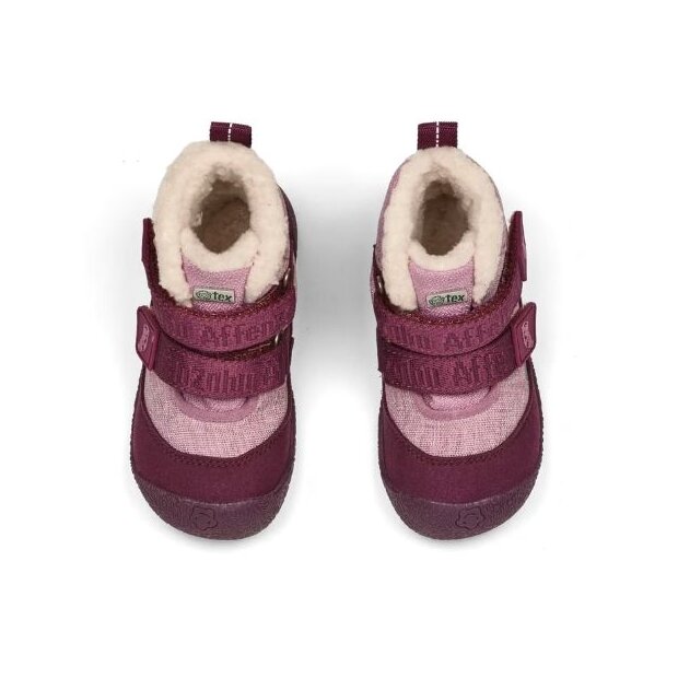 Affenzahn Lauflerner Winterstiefel Vegan Snuggy - Otter Beere