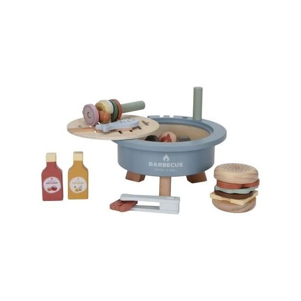 Little Dutch Holz Grill Spielzeugset