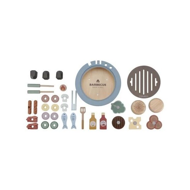 Little Dutch Holz Grill Spielzeugset