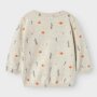 name it Strickjacke - Blümchen Allover Peyote Melange