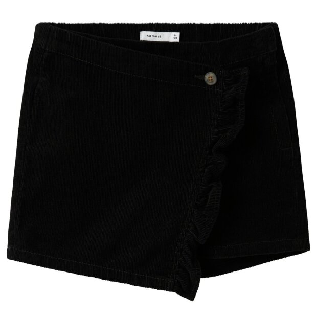 name it Skort Cord schwarz