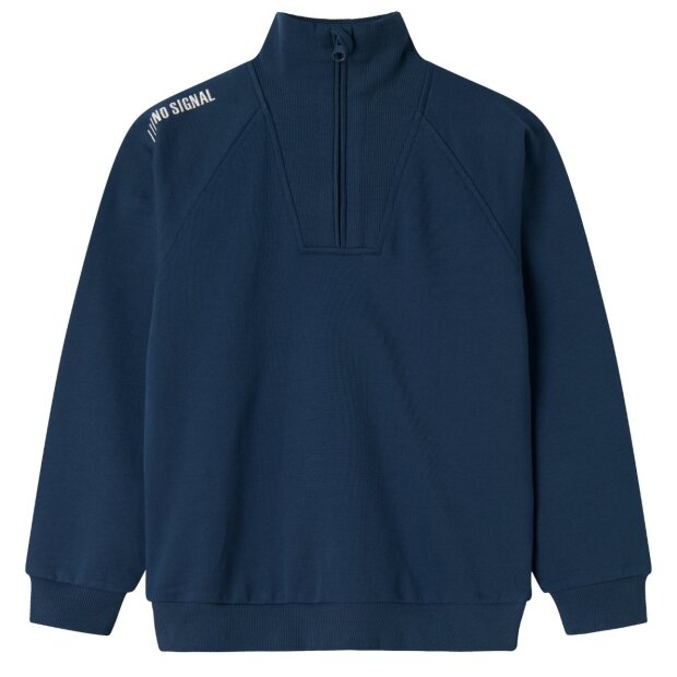 name it Zip-Pulli blau