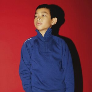 name it Zip-Pulli blau