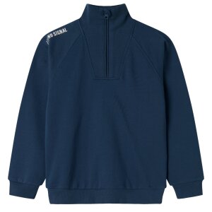 name it Zip-Pulli blau