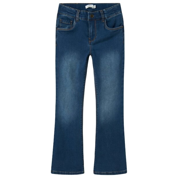 name it Mädchen Jeanshose Fleece blau