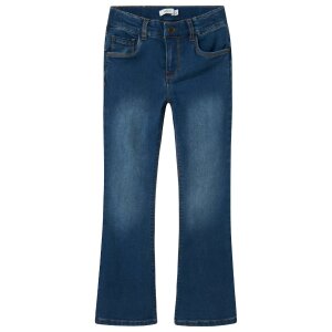 name it Mädchen Jeanshose Fleece blau