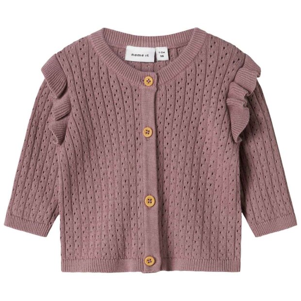 name it Strickjacke altrosa