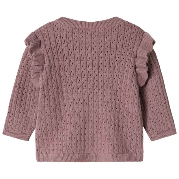 name it Strickjacke altrosa