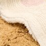 Waschbarer Teppich Reh Beige 103x110cm Little Dutch